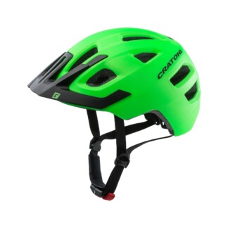 Detská prilba CRATONI Maxster Pro Lime/Black Matt - S/M (51-56cm)